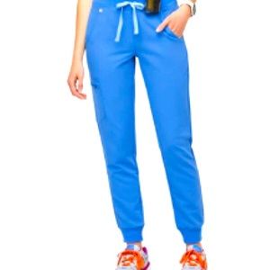 Figs Women’s Capri Blue L Petite Zamora Joggers